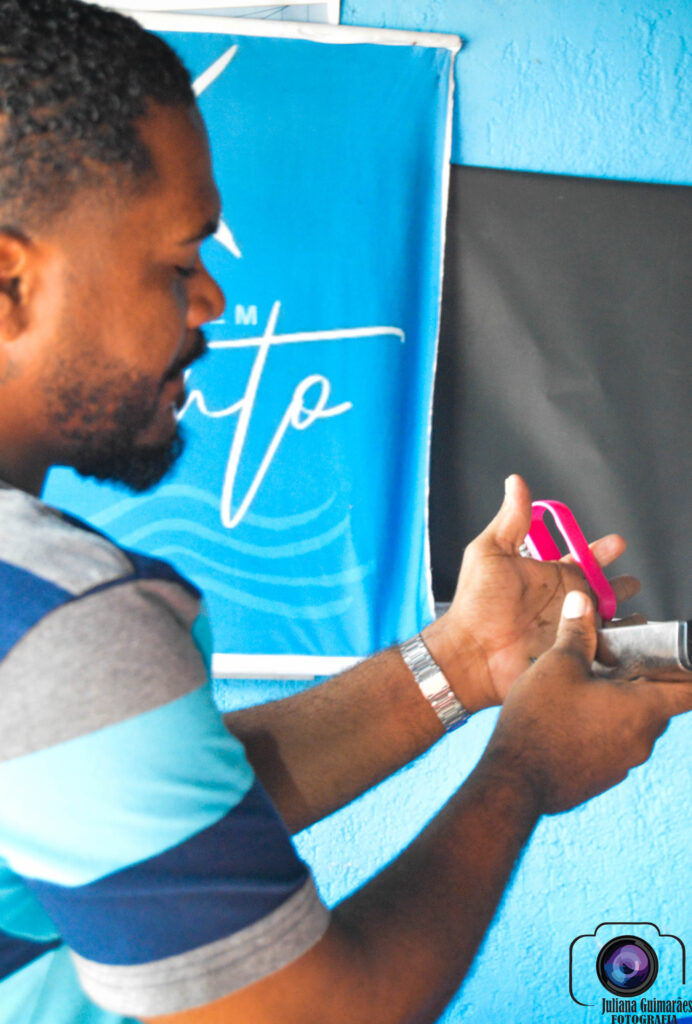 OS WORKSHOP DE BARBEARIA NO PROJETO ANTIOQUIA